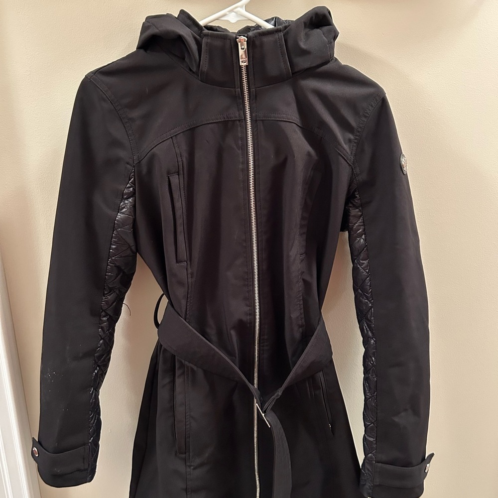 Women's Black Hooded Jacket